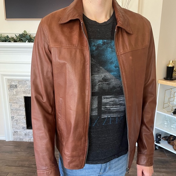 Genuine Lamm Leather Jacket - Picture 3 of 6